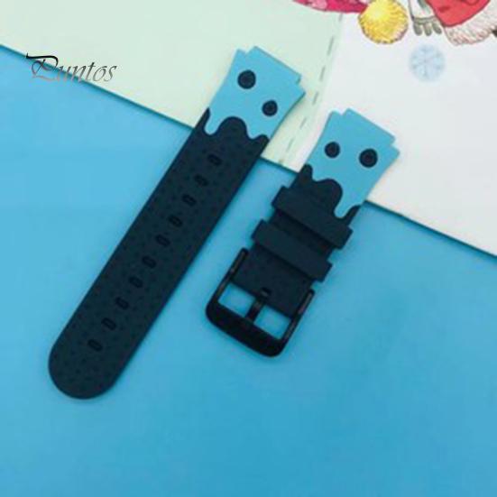 Smartwatch Wrist Strap Watch Band Soft Replacement Silicone 20mm Wristband Bracelet for Kids