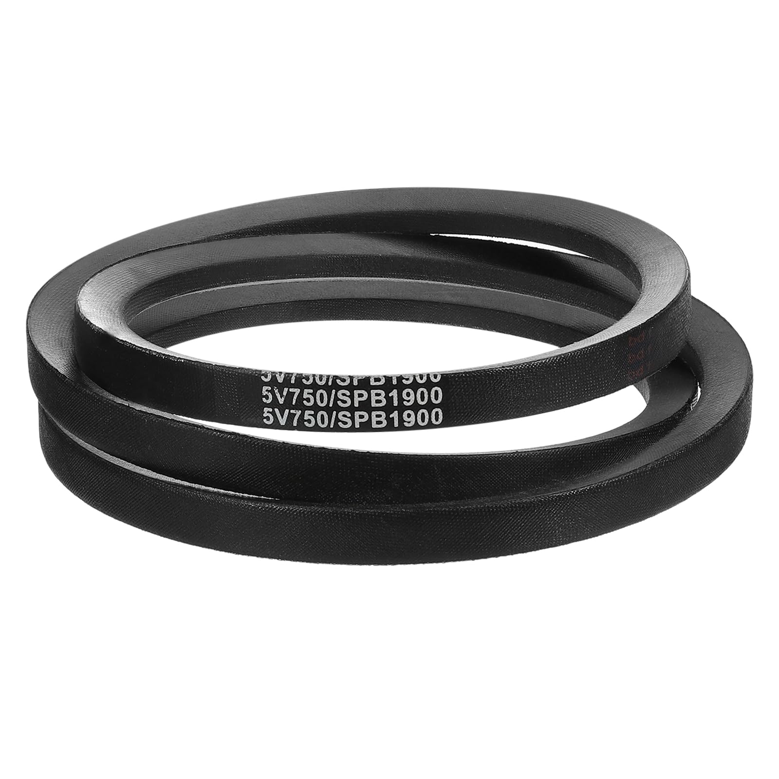 

uxcell 5V750 Classic Wrap Rubber V-Belt, 75 Circumference x 0.62 Width x 0.53 Height, Black, for Industrial Machinery