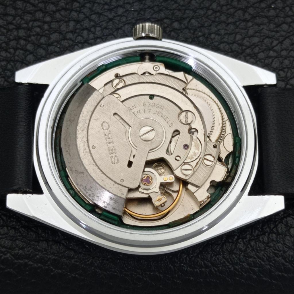 JAPAN VINTAGE REFURBISHED SEIKO 5 AUTOMATIC 6309A MENS SILVER WATCH A440851-9 Sk-a440851-1