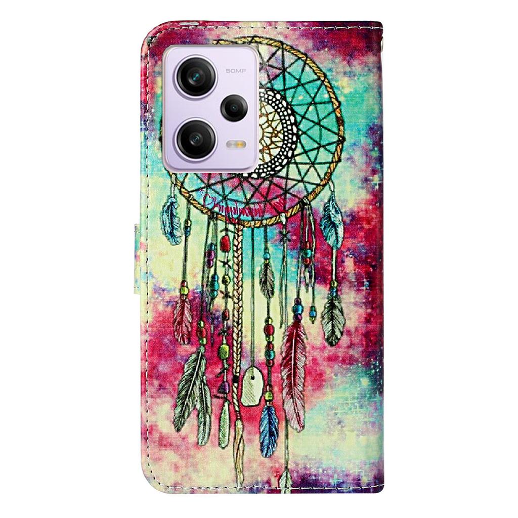 For Xiaomi Redmi Note 12 Pro 5G/Note 12 Pro Speed 5G/Poco X5 Pro 5G Leather Phone Case Pattern Printing Flip Wallet Stand Cover