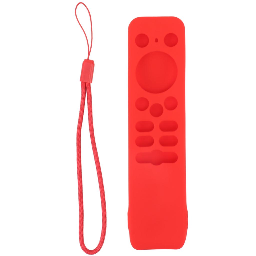 Weiche Silikon-Schutzhülle für Realme TV Stick Fernbedienung Sturzsichere Schutzhülle Rot