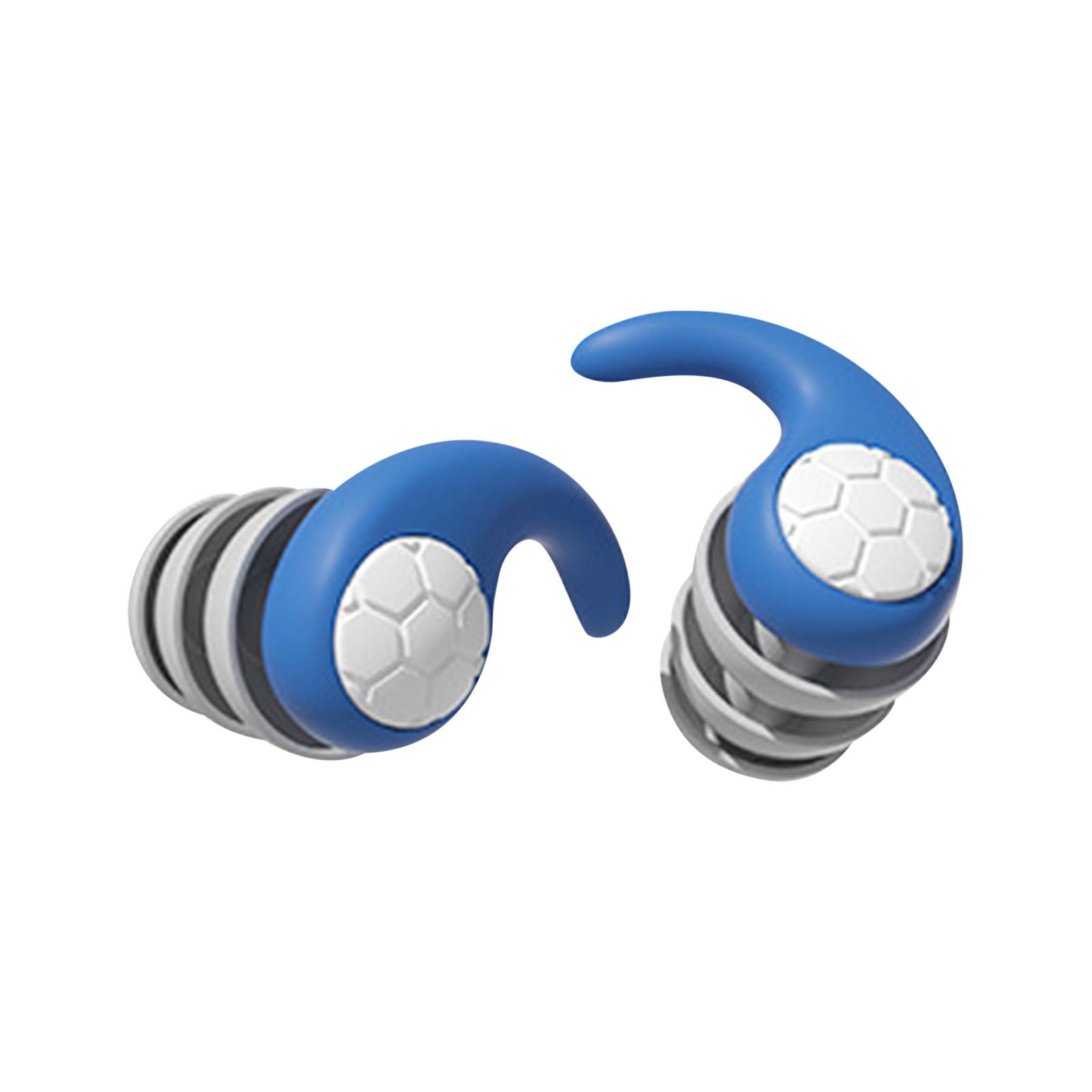 Silicone Swimming Pool Swimming Soft Earplugs For Surfing And Waters Sports Waterproofs Earplugs S синий