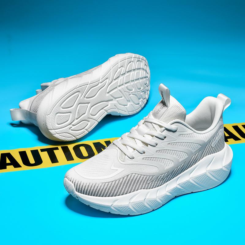 Bequem Atmungsaktiv Leicht MD Außensohle Stoßdämpfer Rutschfest Größe 39-47 Herren Neue Mode Sportschuhe Freizeitschuhe