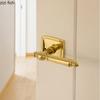 Living Room Double Handle Door Lock Universal Silent Locks Bedroom Magnetic Lock Golden Split Locks Door Hardware Accessories
