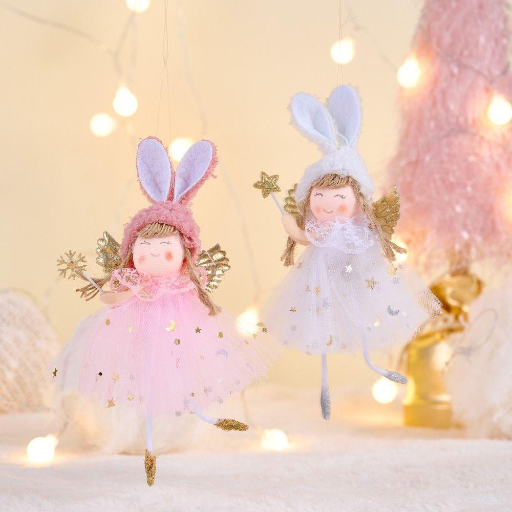 Cute Style Christmas Angel Ornament Lovely Design Christmas Decoration  Navidad Festival