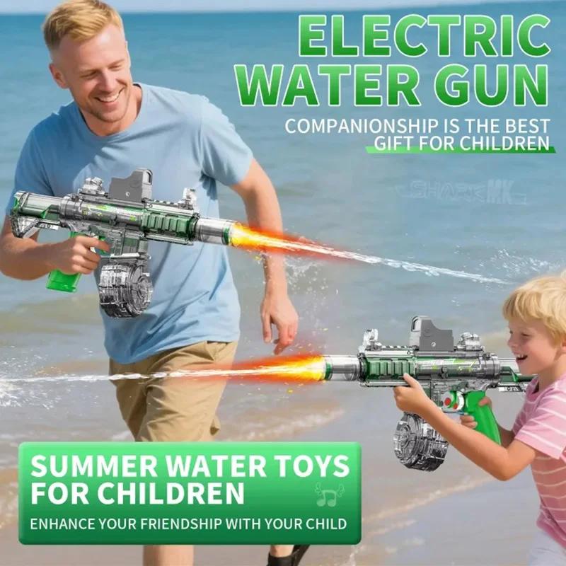 Non-Toxic New Water Gun M416 Electric Toy High Pressure Fully Automatic M416 Rifle Adult Children And Children Summer Games Beach Pool Toys