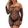 Over Size Sexy Mesh Fishnet Bodystockings For Women Plus Size Erotic Lingerie Sexy Open Bra Crotchless Teddies Bodysuits Female Sexy Porno Underwear