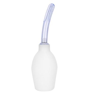 Silicone Women Female Anal Douche Enema Bulb Vaginal Douche Enema Cleaner