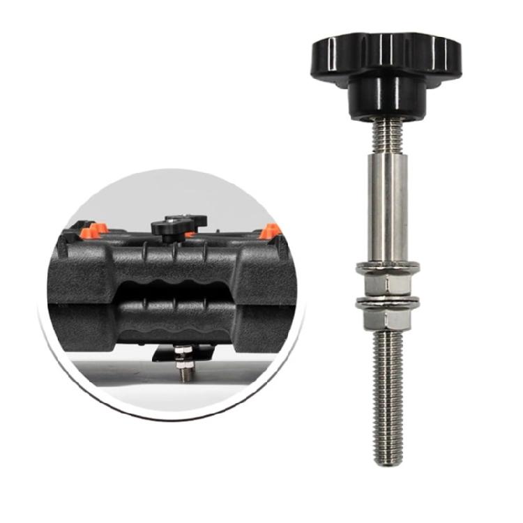 Vehicle Roof Rack System Mounting Solution Traction Board Mount Surfaces Anti-Rust Treatments Pin Traction Board Mount