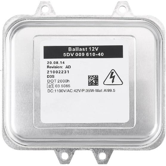 

Eforcase Xenon Headlight Ballast Control Unit for Buick Envision 2016-2020 5DV 009 610-40 for Buick Regal 2014-2017 for Jaguar XE 2017-2019 for 1 Pack