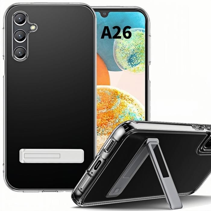 Coque de Téléphone - BOOLING - pour Samsung Galaxy A26 5G - Antichoc - Souple - Argenté