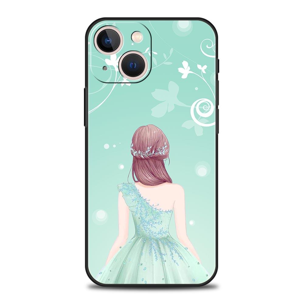 Fashion Pretty Girl Evening Dress Phone Case For Samsung Galaxy S26 S25 S24 S23 S22 S20 Ultra S21 FE 5G S10 Plus Cover