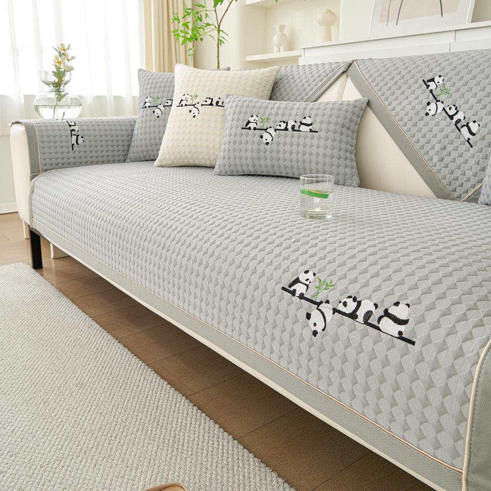 Cool Doudou Summer Sofa Cushion  New Mat Seat Cushion Simple Modern Cool Non-Slip Sofa Cover Cover Cover