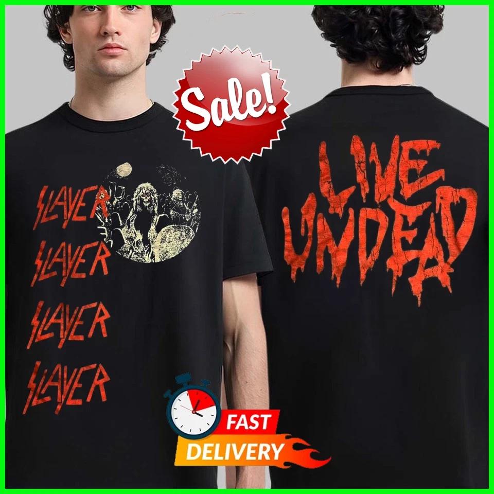 Slayer Live Undead T-shirt Unisex Size S-5XL XL