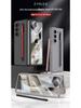 Samsung Z Fold6 Ultra-Thin Frosted Phone Case with Pen Slot - Solid Color Protective Cover