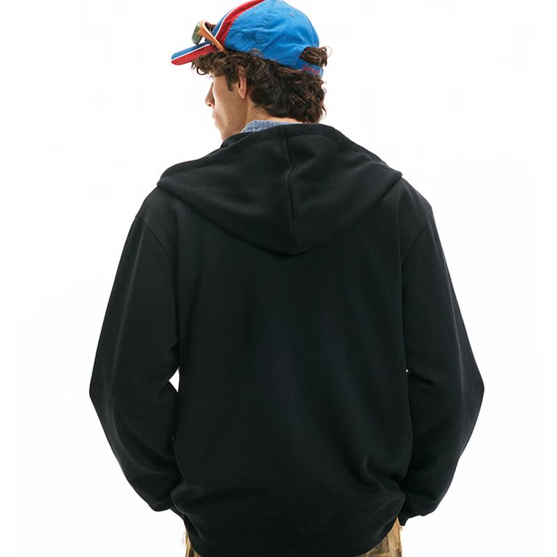 Fingercroxx Men's Korean Style Hooded Cardigan Sweatshirt