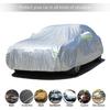 Universal 3 Layer Car Cover Waterproof All Weather UV Protection Windproof Outdoor Full Car Cover Fit Hatchback Sedan SUV MPV