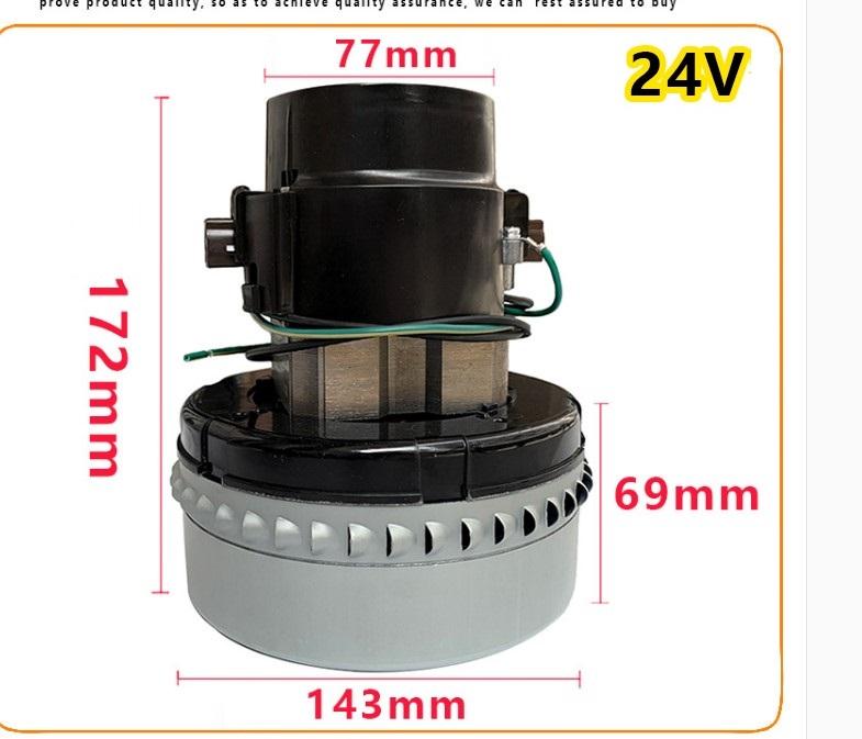 220V /24V 1200W /500W per AMETEK Philips Midea Haier Rowenta Motore Universale per Aspirapolvere Motore per Lavatrice Motore di Aspirazione