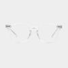 DAYWALKER Zeiss Lens Unisex Blue Light Blocking Horn-Rimmed Glasses WOOD C17