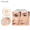 FOCALLURE - Covermax Zwei-Wege-Kuchen-gepresstes Puder - 3 Farben