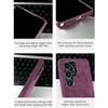 Magnetische Alcantara-Wildleder-Handyhülle für Samsung Galaxy S25 Ultra S24 Plus S23 S22 S21 FE Rundum-Abdeckung mit kabelloser Ladefunktion