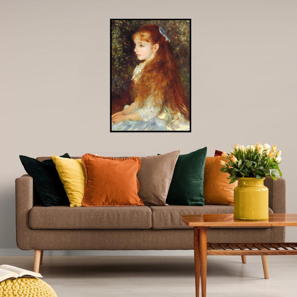 1000dílné puzzle CHengQiSM Renoir Mlle Irene Cahen Mistrovské dílo Malování puzzle Portrét Malování Stylový interiér Současnost x d'Anvers (70 50 cm)