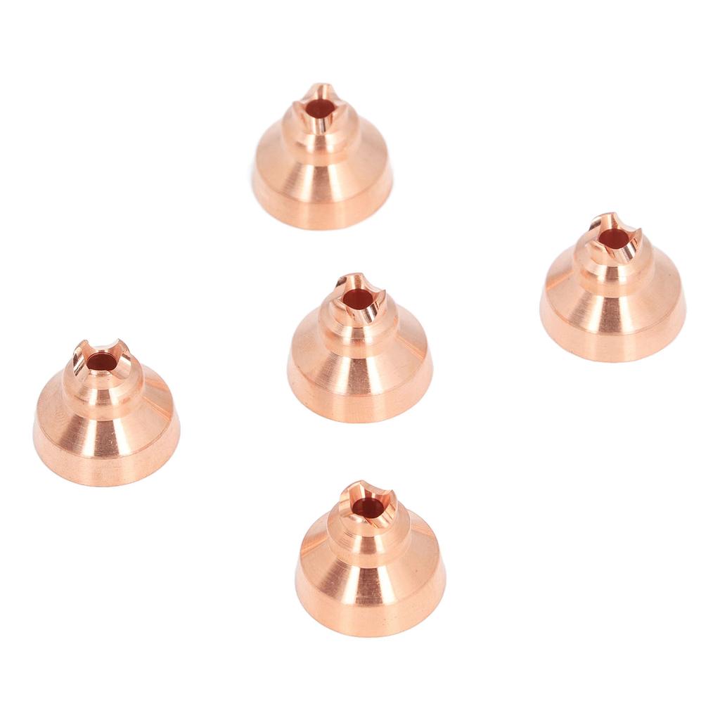 5PCS Consumables Tip Shield Brass Hand Drag Cutting Torch Shield for PMX 30XP Consumables
