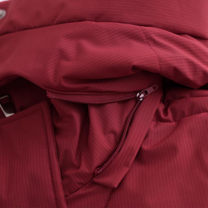 Warme lange Parkas für Frauen Mantel Mode dicke Damen Wintermäntel mit Kapuze