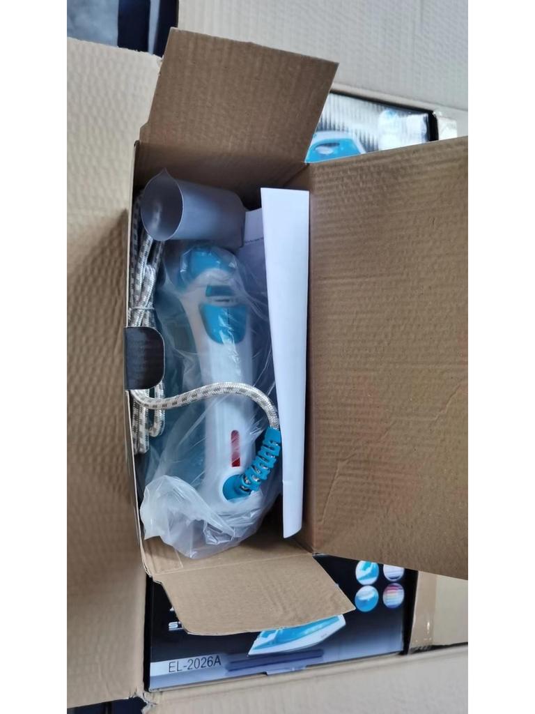 AFC Steam Iron with VDE Plug - Handheld, US & EU Standard Mini Electric Iron.