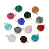 5Pcs/lot Resin Imitation Crystal Cluster Charms Colorful Pendant for Jewelry Making Accessories DIY Necklace Earrings Bracelet