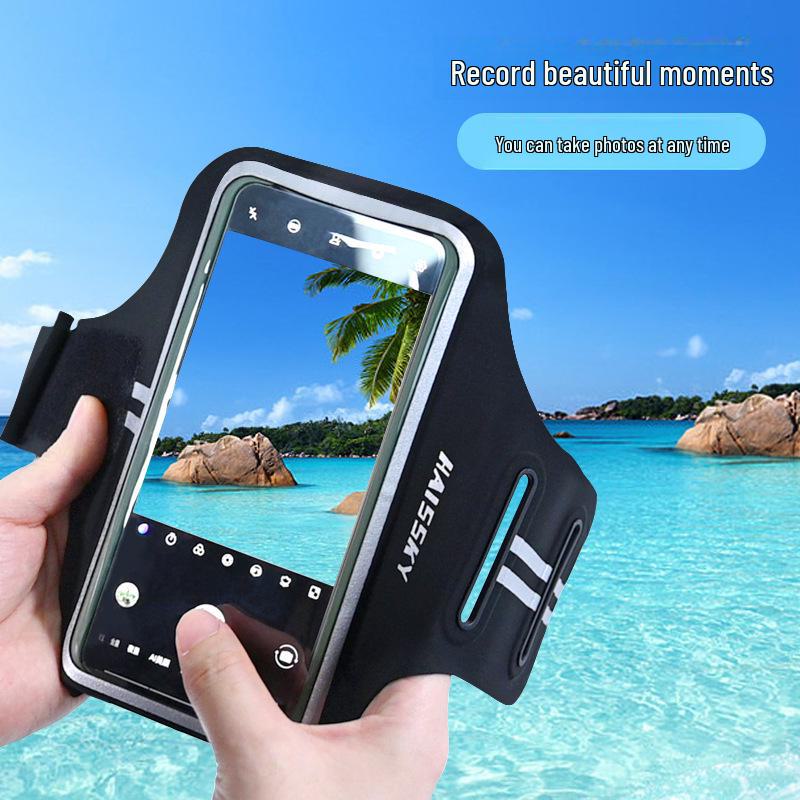 Unisex Outdoor Sports Running Arm Bag for 6.8 Inch Mobile Phones