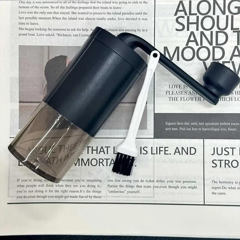 New Hand Cranked Coffee Grinding Device Portable lightweight Handheld Bean Mill for Home & Travel Manual Coffee Grinder 118