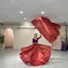 Scalable Rods Belly Dance Accessories Props Multicolor Dance Props New Colorful Scarves Flag