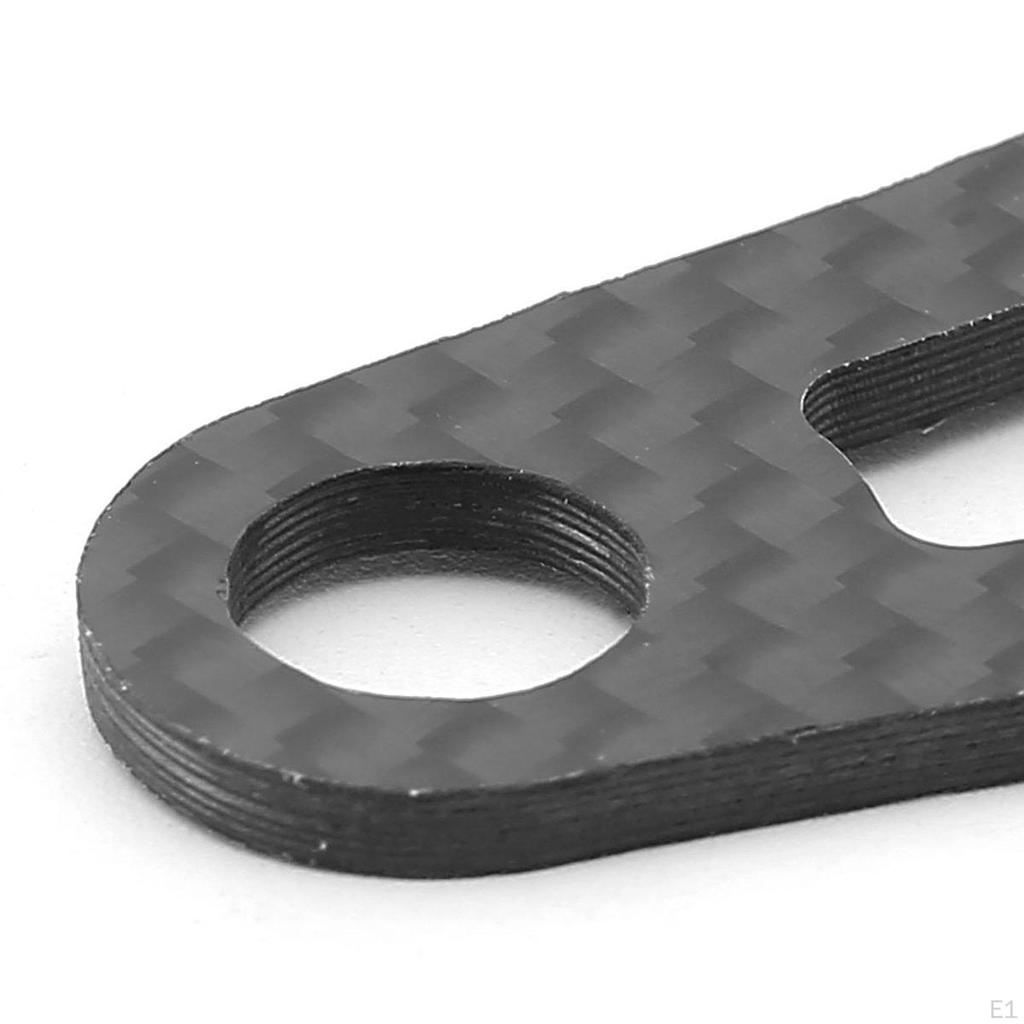 Carbon Fiber Pressure Plate Car Accessories Anti Collision Block Fixing for 1:10 Scale Control