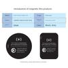 Mobile Phone Wireless Charging Magnet Disc Magnetic Car Holder Adhesive Large Soft Patch round Rectangular Soft Back Sticker