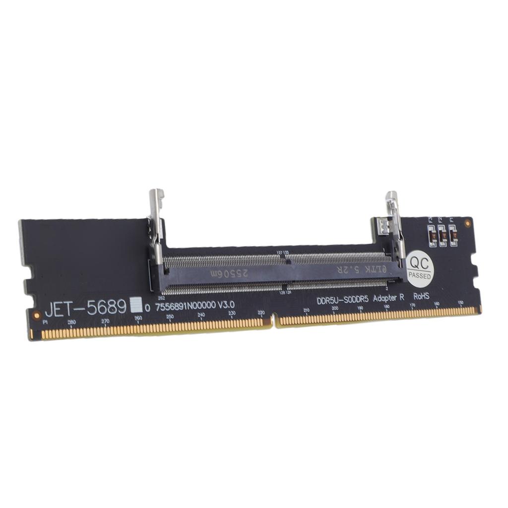 Scheda Adattatore DDR5 U-DIMM a SO DDR5 RVS Convertitore di Memoria Laptop-Desktop per Riparazione e Manutenzione Computer