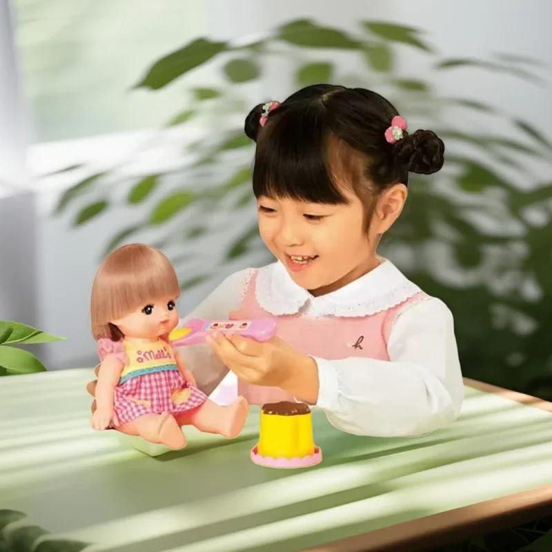Food Feeding Pudding Feeding Toy Role Play Early Education Strawberry Pudding Toy Pretend Play House Toys Desktop Ornament Toys