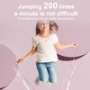2.8M Children'S Jump Rope Sports Jump Rope Transparent Handle Racing Jump Rope Sports Equipment