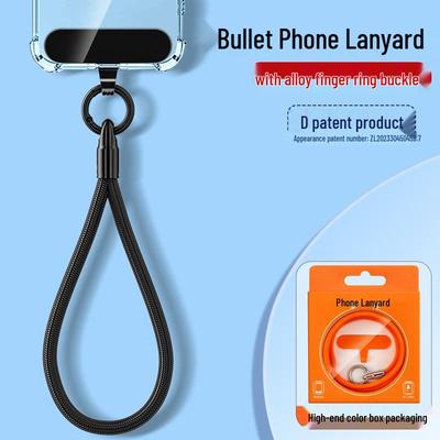 Laccetto per Telefono Cellulare da Polso e a Tracolla con Anello per Dita, Cinturino Anti-Perdita e Guarnizione Anti-Caduta