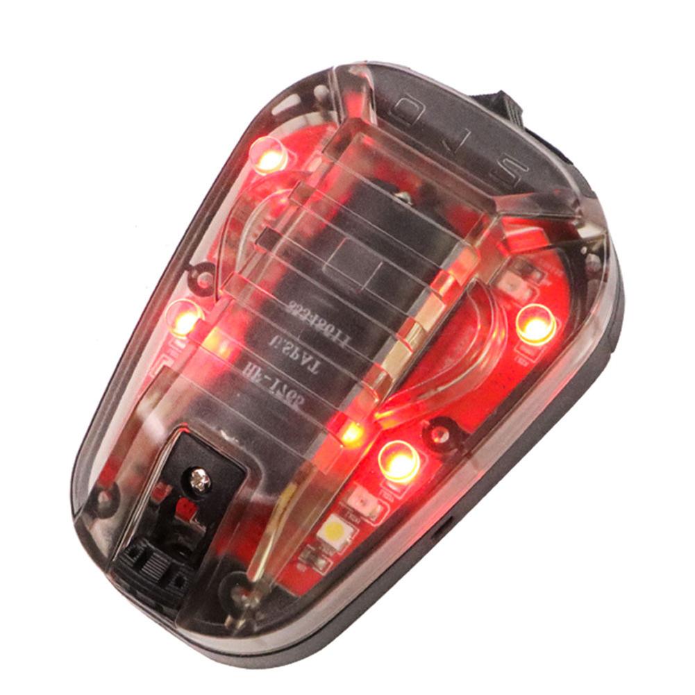 1Pc Sport Helmet Light Strobe Outdoor Hiking Hunting Survival Safety Signal Flash LAMP Waterproof Tactical Helmet Ladybird Light