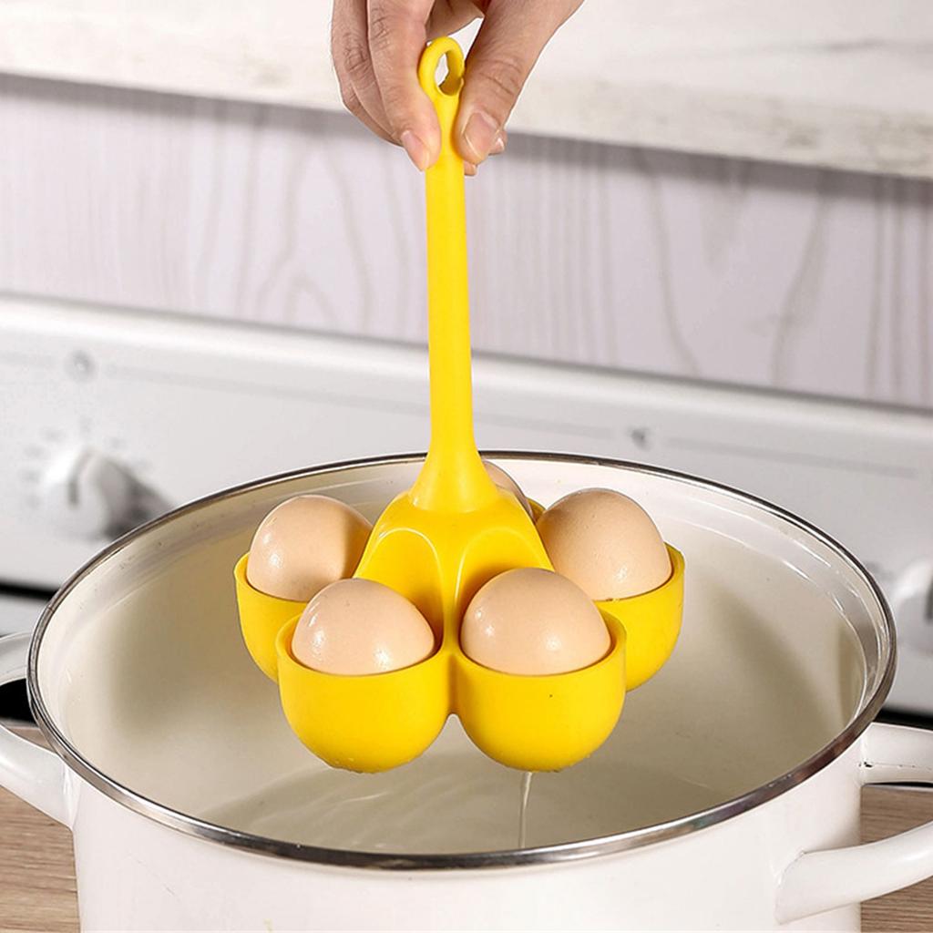 Practical Eggs Poacher Nonstick Home Cooking Tool Silicone Eggs Tool Silicone Texture Perfect for Easy Eggs Releasing