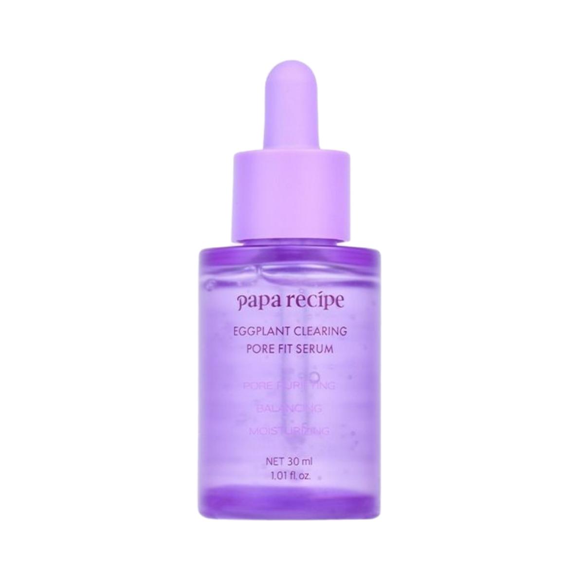 Papa Recipe Eggplant Clearing Pore Fit Serum Sebum Control & Skin Smoothing 30ml
