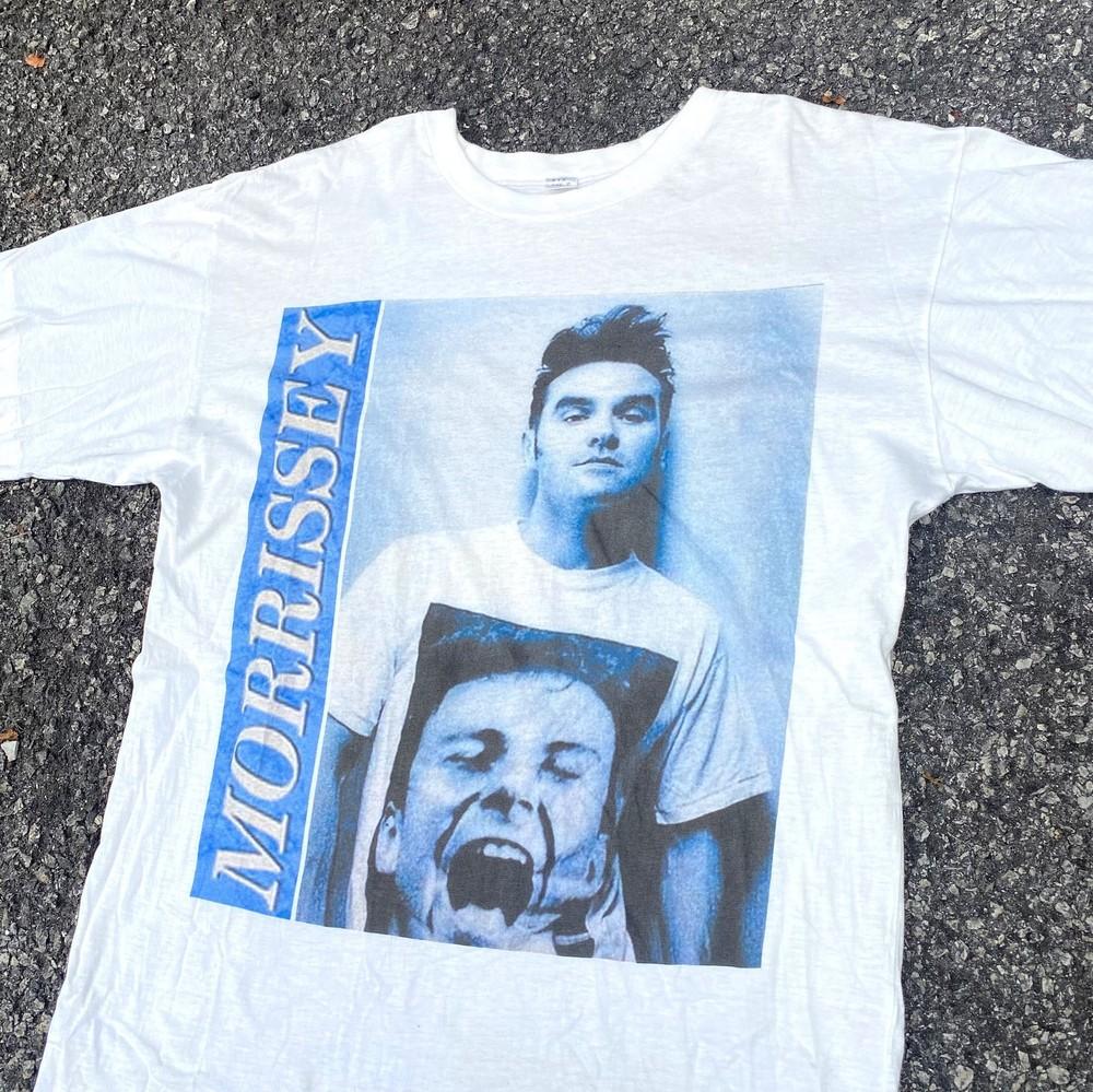 Vtg Morrissey Promo Rap Tee Vtg The Smiths Band Vtg Unisex T shirt NH068 XXXXL