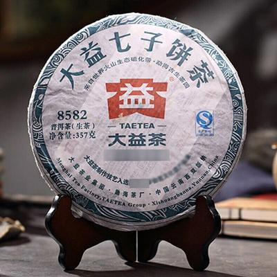 2011 TAETEA 8582 Shen Puer Herbata Partia 103 Dayi Surowa Herbata Puer 357g
