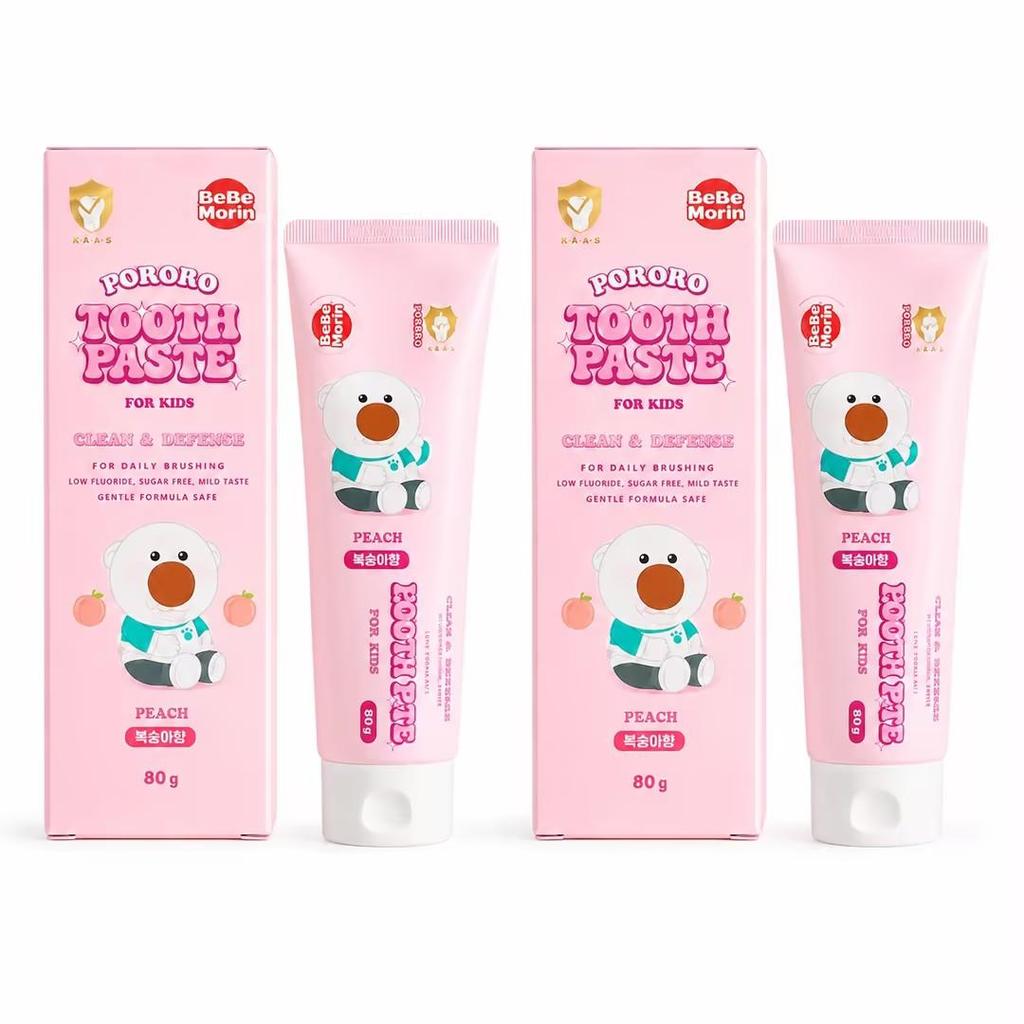 Dentifricio per Bambini PORORO 90g 5 gusti