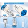 1/4inch NPT Professional Oil Water Separation Filter Pneumatic Parts for Sprays Paint Air Line Compressor Fitting