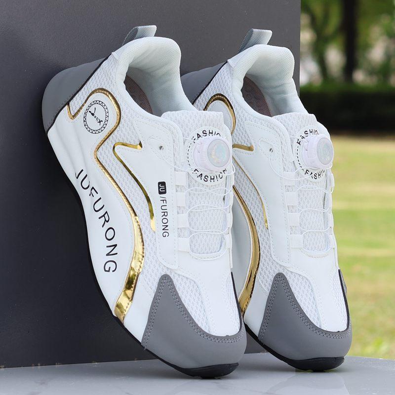 

Водонепроницаемая обувь весна-осень, модная кожаная обувь, универсальная трендовая повседневная модная спортивная обувь 2024 года, легкая мягкая подошва 44