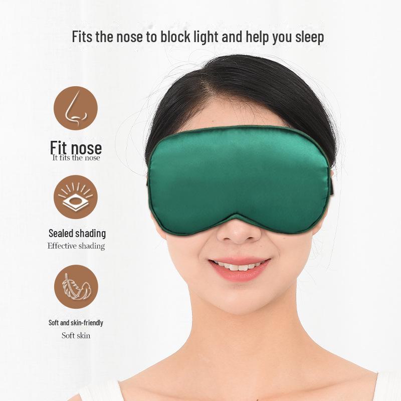Masque pour les yeux USB Silk Graphene Wormwood – chauffant, ombrageant et aide au sommeil