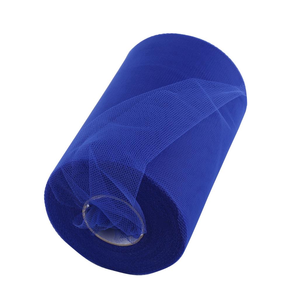 100Yards 15cm Wedding Decoration Tulle Roll Spool Apparel Fabric for Sewing(Beige)