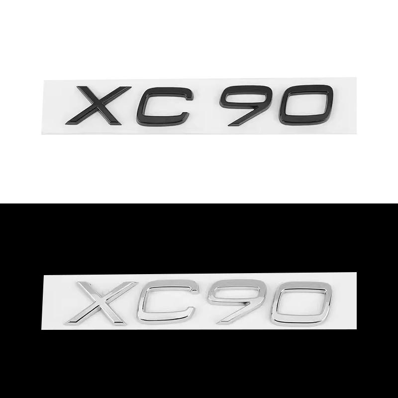 Car Audio Decorate 3D Aluminum Badge Emblem Stickers For VOLVO XC90 XC60 V40 V60 S60L Rear Logo Volvo Logo T4 T5 T6 B3 B4 B5 B6